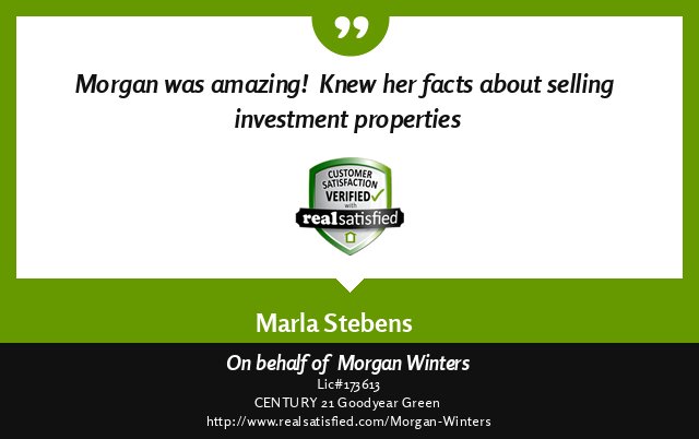 C21Morgan's tweet image. How would this recommendation make you feel? I'm thrilled. realsatisfied.com/Morgan-Winters via @realsatisfied