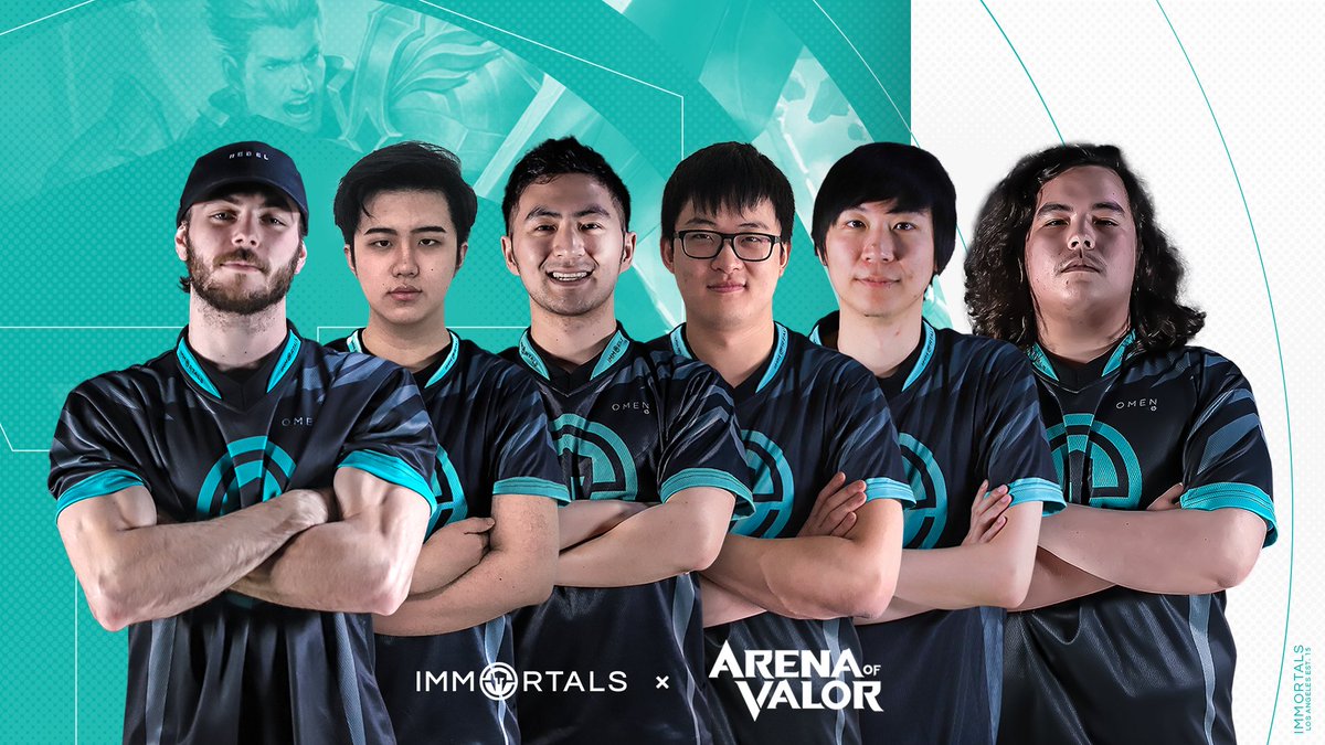 Immortals's tweet photo. Today we announce the team that is going to be crushing the @ArenaofValor scene - #IMTAoV!

Top - BoBo
Jungle - @KevinzFox
Mid - @80sHero_
Bot - xTears
Support - @Assassin_Dave
Sub - @BeginningsAoV

📺: https://t.co/TRTr2nEHxN https://t.co/XcsfcTiNsA