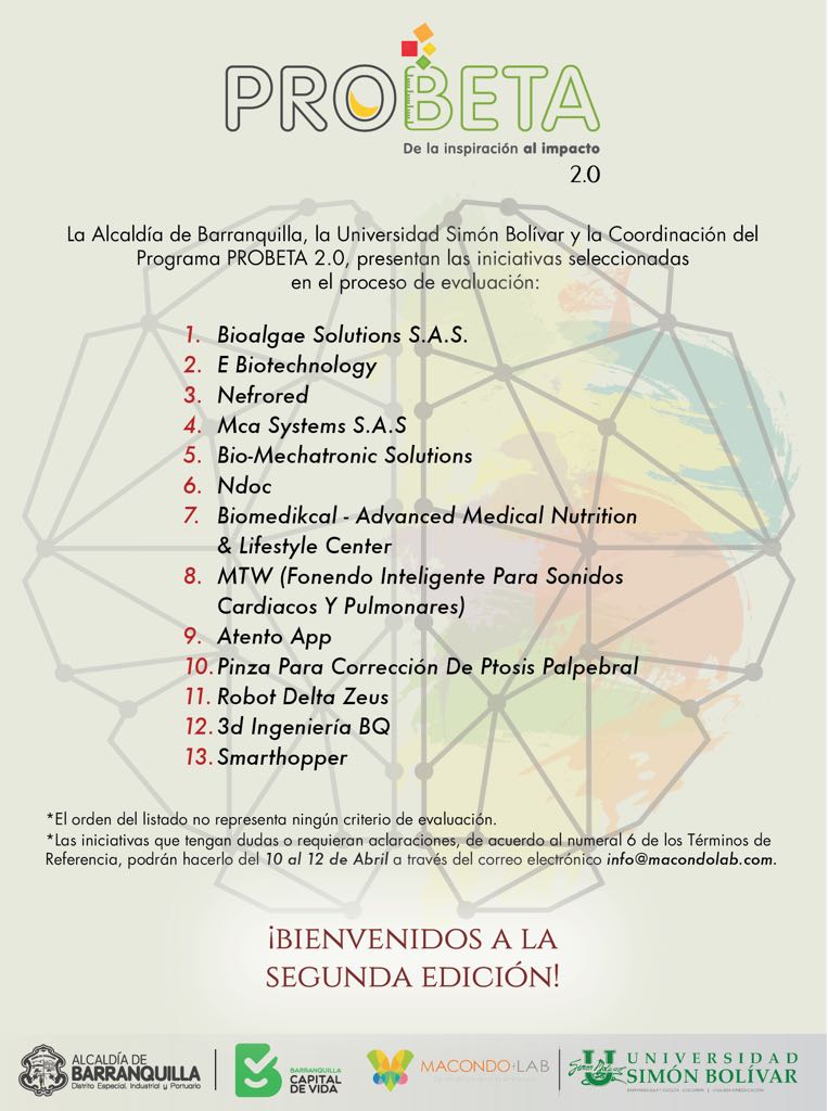 AlejandroChar's tweet photo. #SacoPecho por los ganadores de la segunda versión de Probeta, programa distrital que le apuesta a la ciencia, tecnología e innovación como motor del desarrollo económico. ¡Felicitaciones para todos! https://t.co/Z9w2B4TpgA
