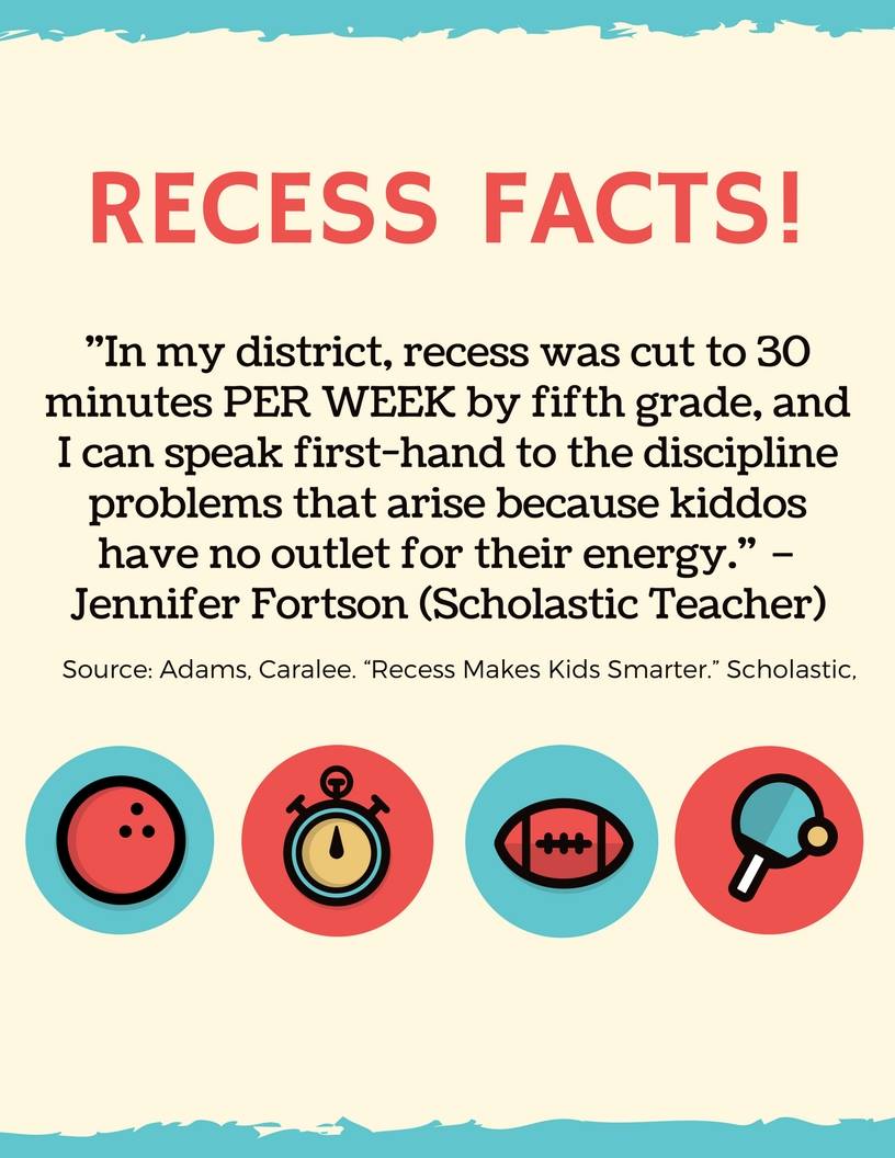 SupportRecessAZ's tweet photo. Scholastic Teachers, voice their opinion on the importance of recess, and why it matters! #supportrecessAZ #recessmatters https://t.co/UYGxLstdZy