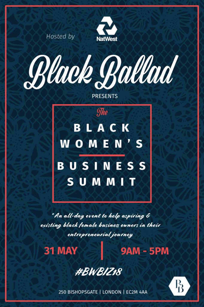 IamTobiOredein's tweet photo. The Black Women’s Business Summit by @BlackBalladUK. 

https://t.co/pW9gNtSjJO https://t.co/wNqGbNid8K
