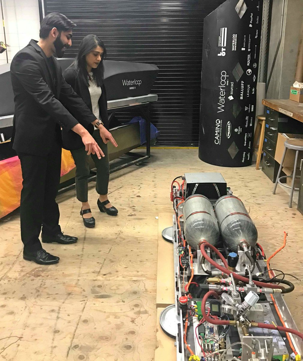 BardishKW's tweet image. Imagine Toronto to Montreal in 39 minutes! Zoomed into the future with members of @Team_Waterloop today, who are working on a @Hyperloop pod as the only 🇨🇦 team in @SpaceX’s competition! #Waterloo and our #LeadersToday never cease to amaze me. #Breakapod, Waterloop!