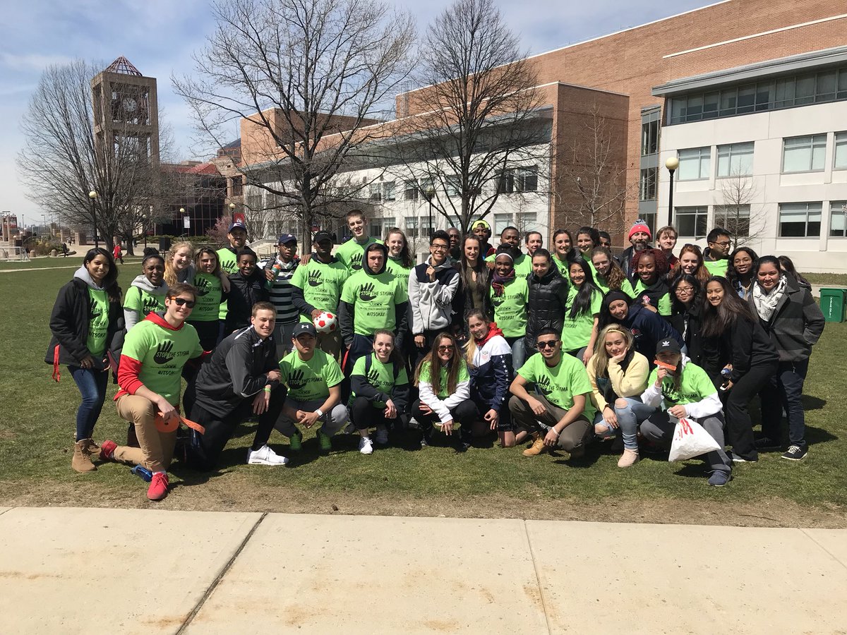 QCKnights's tweet photo. #itsokay #stopthestigma @QCKnights in conjunction with @ECCSports teaming up for Mental Health Awareness Week with a stress-relieving day of fun activities and education! https://t.co/77LDtCHsJe
