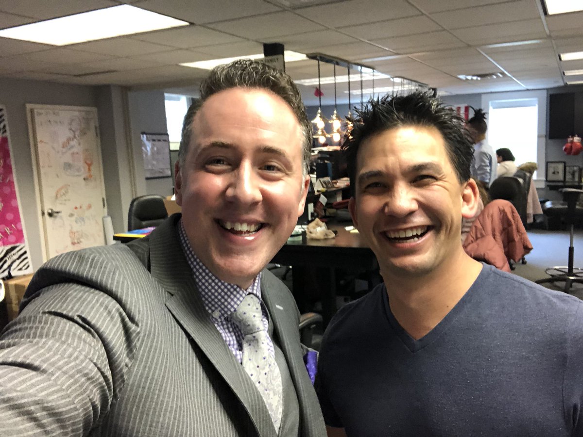 DCMichaelA's tweet photo. Wow!  Rare that I meet someone with more energy than me, but @jasonlatimer gave me a run for my money this AM!  Curator of @fleetscience, creator of #ImpossibleScience, world champ magician &amp; all-around Change Maker...preaching the gospel of “Wonder”! Thx for intro @HOBYPrez! https://t.co/78MtPBPhmN