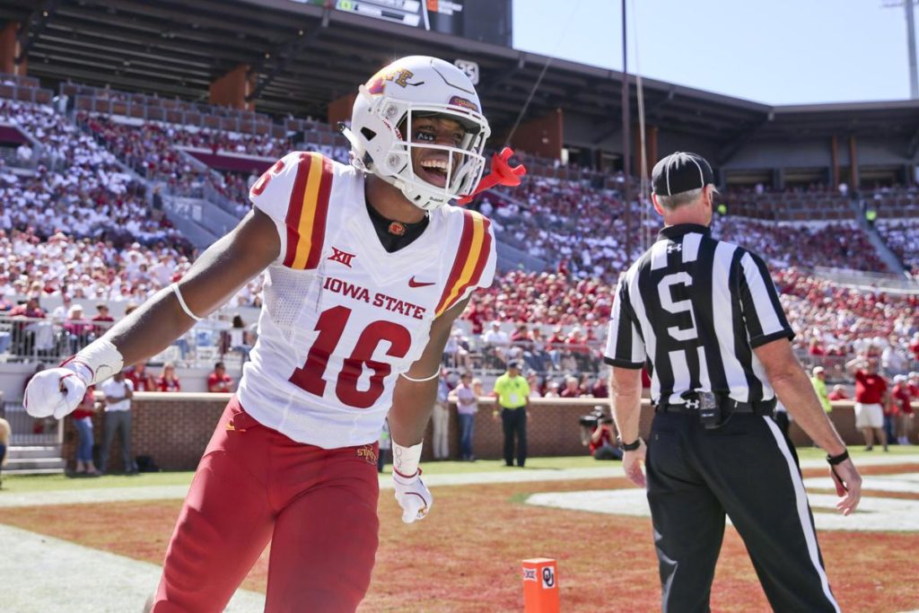 NFL Draft Diamonds Prospect Interview: Marchie Murdock Jr., WR, Iowa State University nfldraftdiamonds.com/marchiemurdock… #NFL #NFLDraftNews