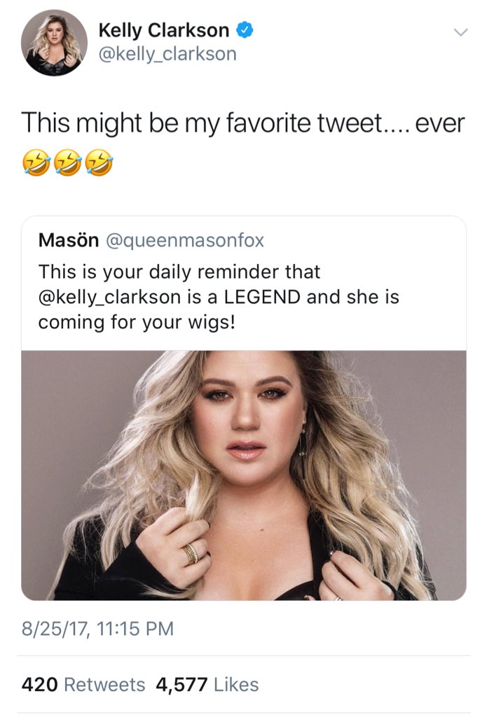 Kelly Clarkson on Twitter: Kelly Clarkson on Twitter: