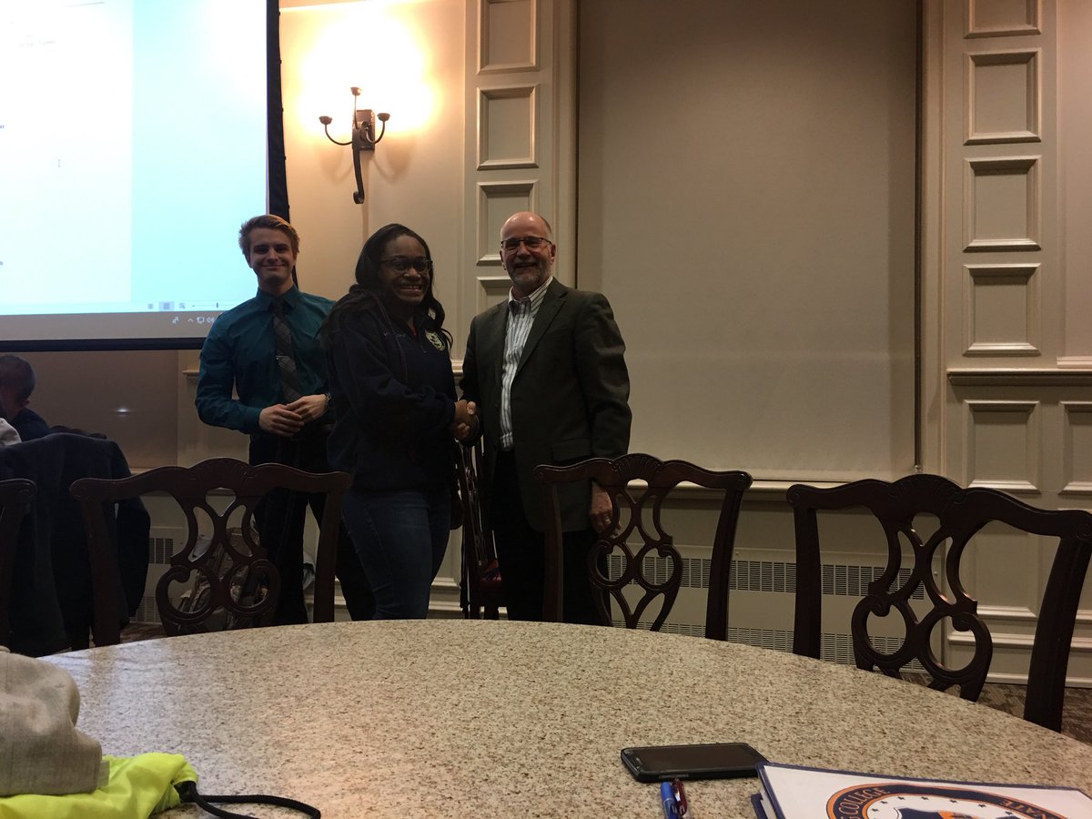 LycoSenate's tweet photo. Round of applause for our graduating Senators, the exec Board would like to wish you luck in your future endeavors!!!!! #Lycoming #GraduationTime https://t.co/qAInzBqwQU