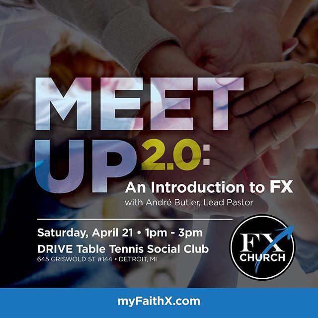 TMariePR's tweet photo. Excited! Join us April 21st at @drivepingpong for some table tennis, some fellowship and learn more about @faithxchurch from my Pastor @andrebutler! #anewxperience #FXChurch #DetroitChurches #DetroitStartUps https://t.co/kkKC0YTcOf https://t.co/dT7K8Mb6Nz