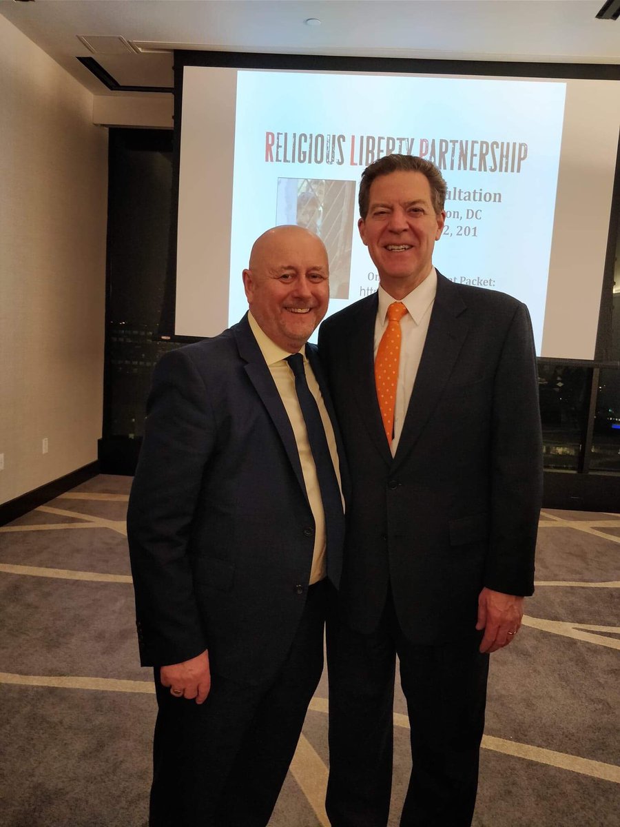 mervthomas's tweet photo. It was such a privilege to host @AmbSamBrownback tonight at #RLP2018 This man is a passionate believer in FORB and surely with him leading the way, the time is right for us all together, to really make a difference in the world @CSW_UK https://t.co/NKrSnbEy7e