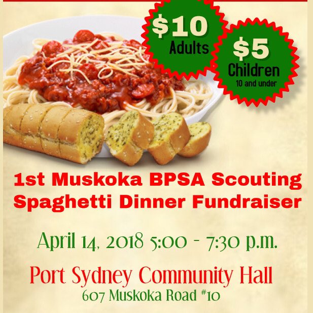 #portsydney <a href="/BPSACanada/">BPSA in Canada</a>  #muskoka@HuntsvilleChamb <a href="/BracebridgeCofC/">Bracebridge Chamber</a> <a href="/portsydneycoc/">Port Sydney/Utterson & Area Chamber of Commerce</a>#traditionalscouting #fundraising