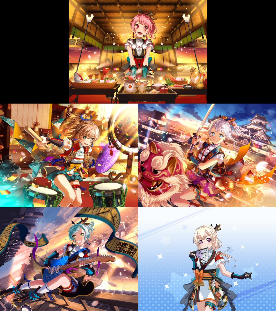バンドリ ガルパ最新情報 Gamew 現在総選挙1位の和ロックを奏でよう バンドのみなさんです バンドリ ガルパ