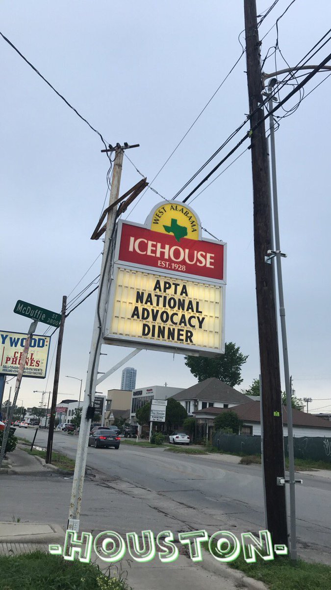 mcalonanl's tweet photo. Im excited to be here!! Can’t wait to connect with students &amp; clinicians in Houston at the #APTANAD https://t.co/pU4IjV6Mrb