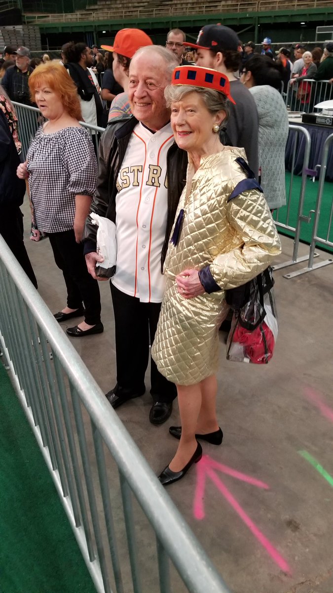 LindseyHenry365's tweet photo. Just interviewed an original "spacette" aka an usher who started working at the #Astrodome back in 1965! She kept her uniform and wore it to #Domecoming today! @FOX26Houston #FOX26forLIFE https://t.co/n86CBKRoq6