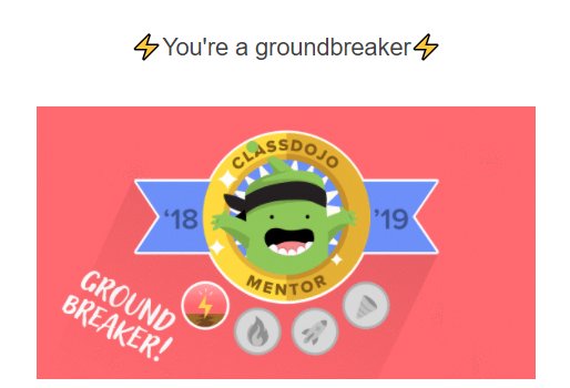 MsVShumaker's tweet photo. Always feels good to have a positive message sent to you!  Thank you @ClassDojo My @CompassCs scholars love earning #Classdojo points every week.  #charterschools #MondayMotivation https://t.co/ulOsZle9ik