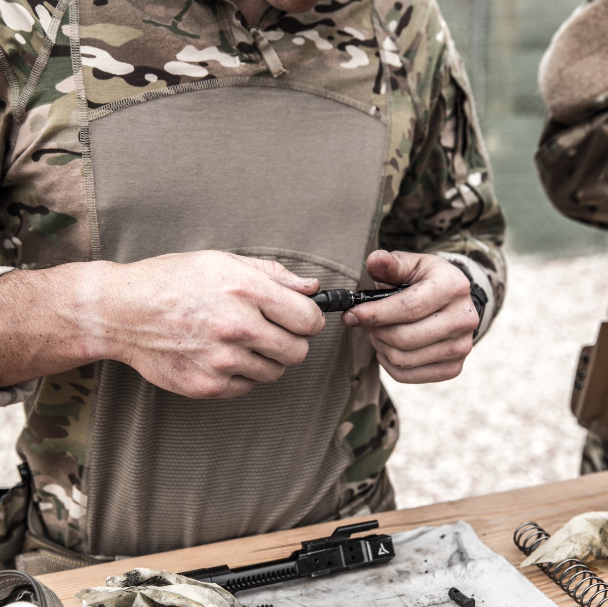 OtisTechnology's tweet photo. Your bolt carrier group's new best friend. #smartguncare #otistechnology #bonetool #ar #pewpew #madeintheusa #usamade https://t.co/uq1Cs3ixNX