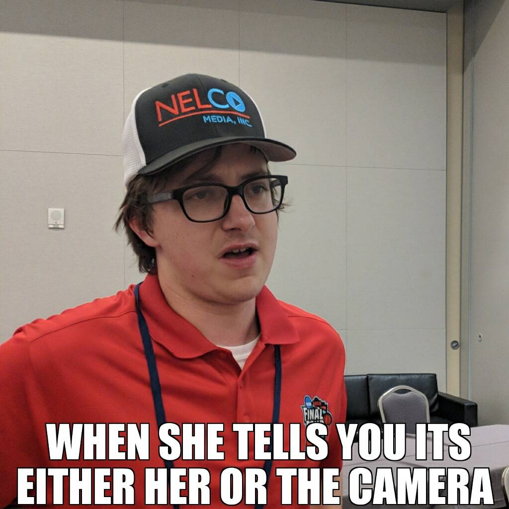 Yes!!!! #FinalFour #NAB2018