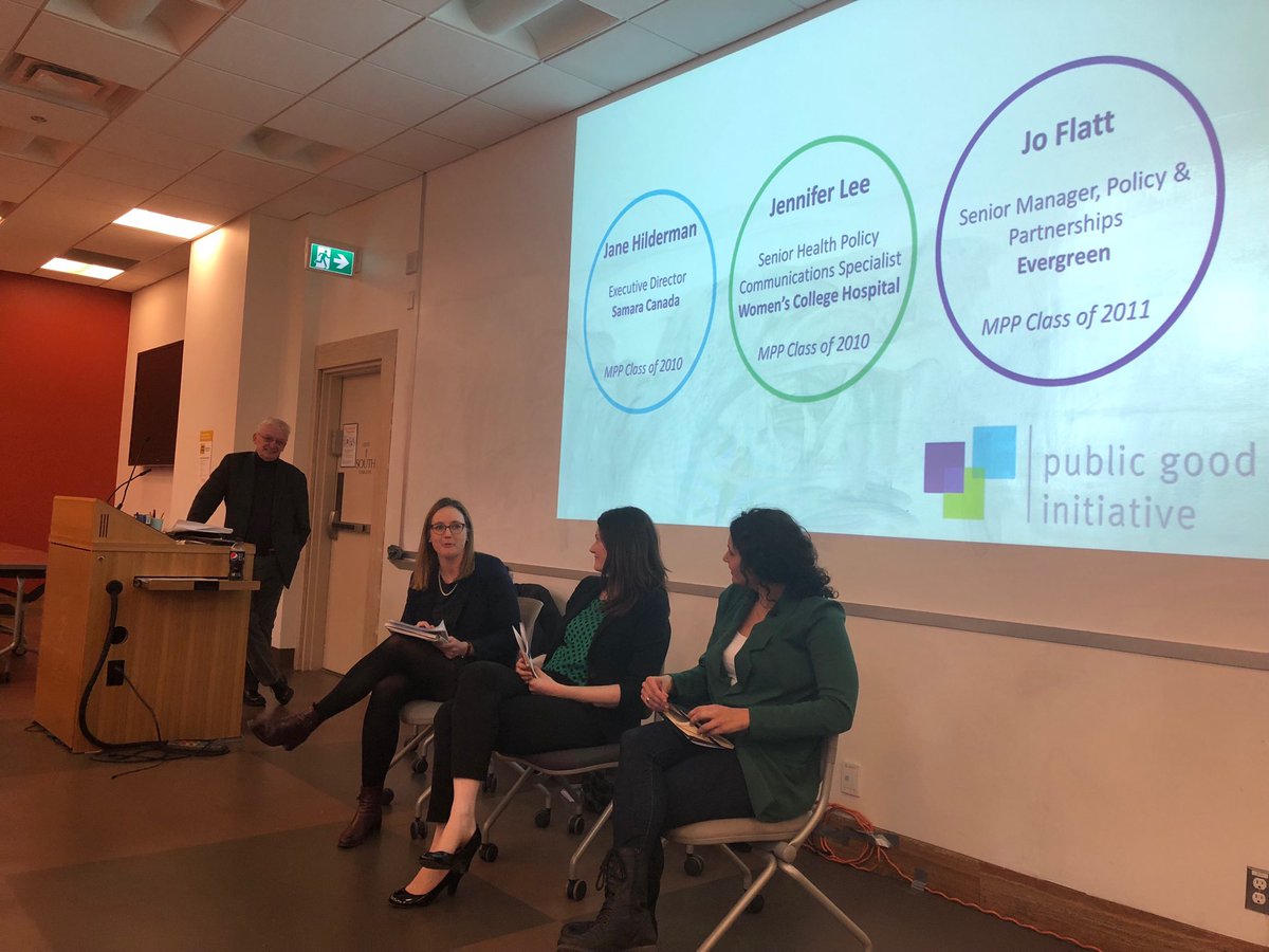 AnitaKS17's tweet photo. Thrilled to be at a panel talk led by @SPPG_UofT alumni working in the not-for-profit sector to celebrate the 10th anniversary of the Public Good Initiative. Thanks @jhilderman @JoFlatt &amp; Jennifer Lee. @SPPGAlumni https://t.co/2bkggau2he