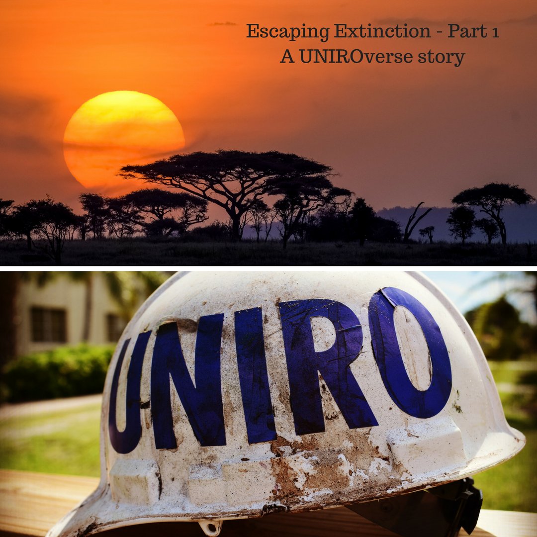 UNIRO_1's tweet photo. Read the latest short story in the UNIROverse, Escaping Extinction - Part 1! As species around the globe fight for survival from habitat loss, climate change, and poaching, UNIRO races to save what is left...

#amwriting 

https://t.co/UoKEUi7DLD https://t.co/9HovQvwYGh