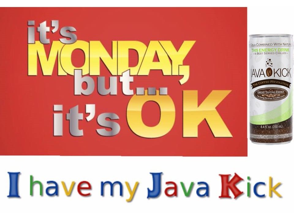 MyJavaKick's tweet image. The good news is there is only 5 more days until Friday and we have our #JavaKick! Buy yours on Amazon #MotivationMonday 
buff.ly/2G9I285