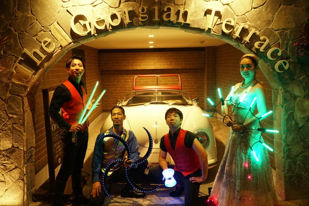 arksun_led's tweet image. りんくうの結婚式場ジョージアン・テラスにて、アークルクス「Ark=Lux」出演。

#ledperformance
#leddance
#ArkLux