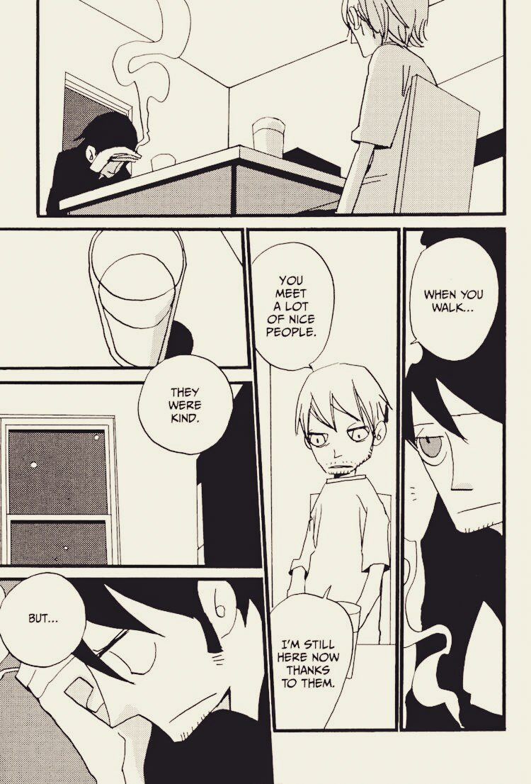 FanTaine's tweet image. أخيرا قرأتها بعد تجاوزي للحرق اللي أكلتو بالشابتر00
و فهمت الآن كيف وصل إيان الى ما وصل له 😢💔
#NotSimple #manga