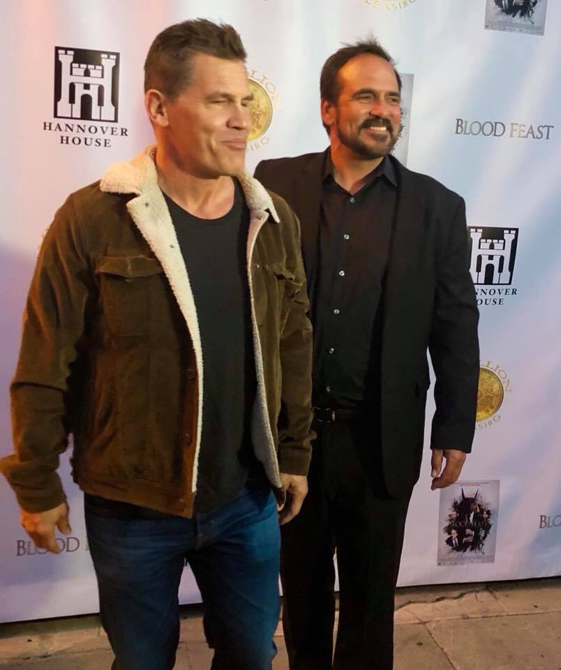 RobertRusler's tweet photo. @joshbrolin and @RobertRusler attending @BloodFeastMovie #lifelongfriends #thrashin #ramplocals #daggers #HorrorMovie https://t.co/SEzDNmYQYq