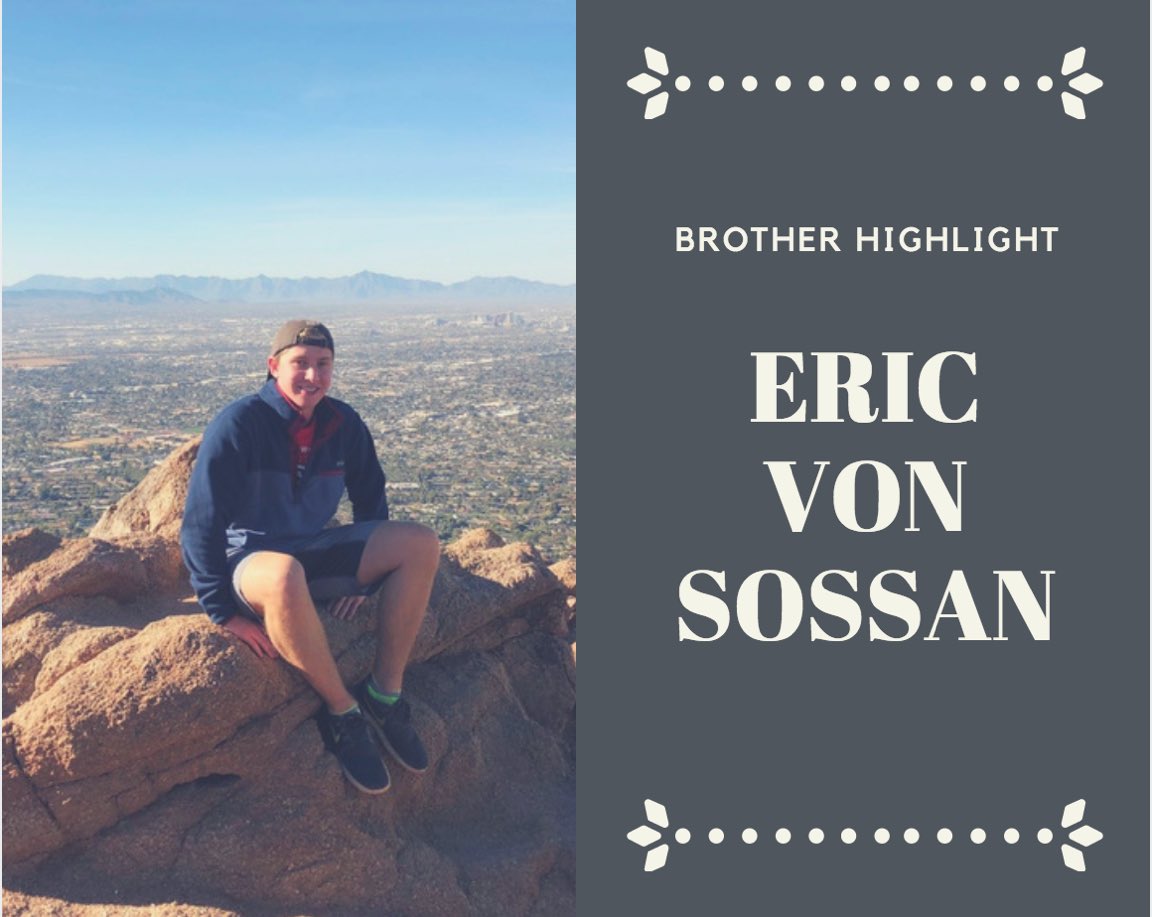 Miami_Beta's tweet photo. Congrats to Eric Von Sossan for being the fourth brother of the week. See Facebook for the full post: https://t.co/a0VMLC26c5 https://t.co/oNSzJYiwo3