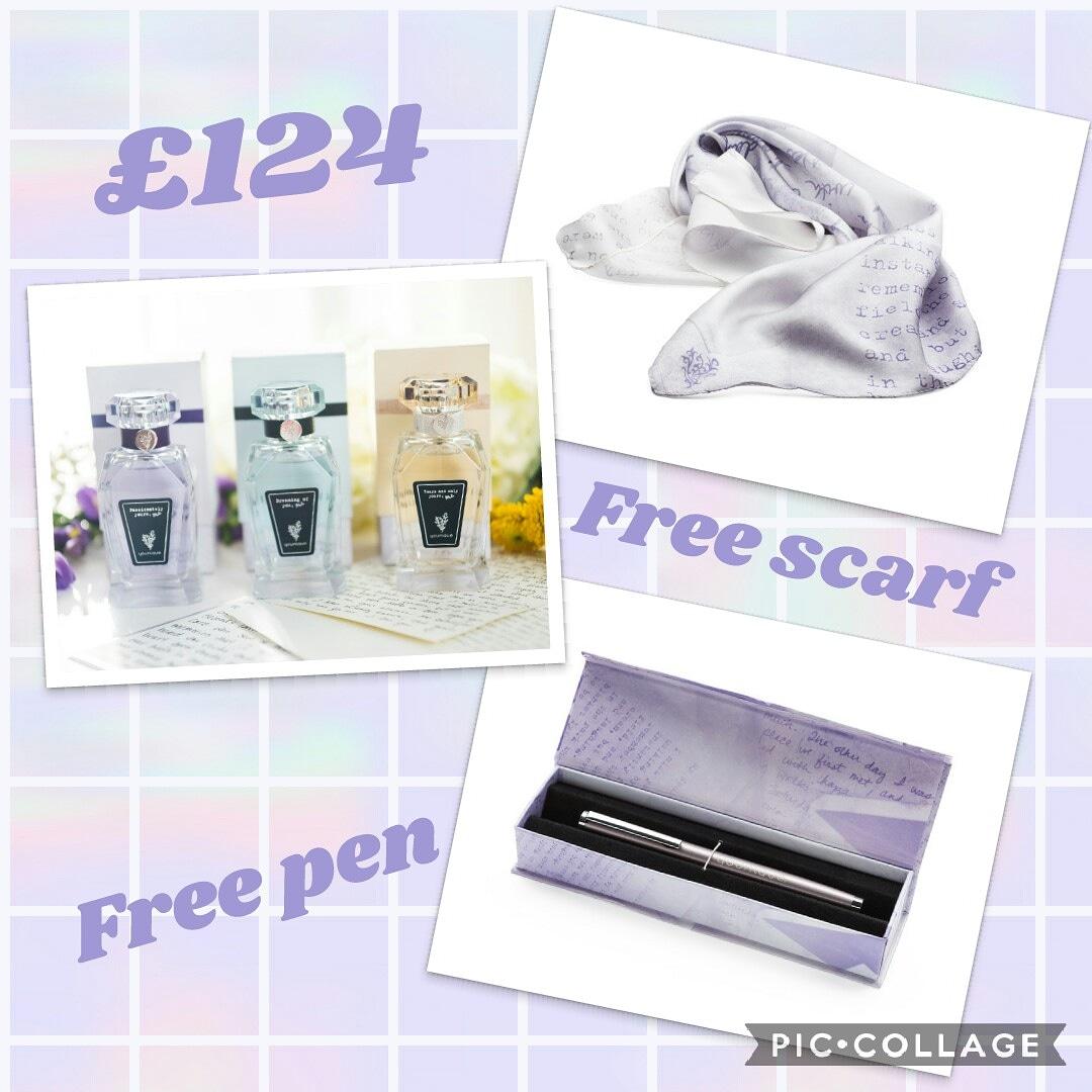 30Fish's tweet image. Look at these amazing beautiful perfume just in and so New!!xx you get the new scarf and pen when you order all three bottles xx 

Here my link if u would like to have a nosy round xx 

youniqueproducts.com/Rachelfish/par…