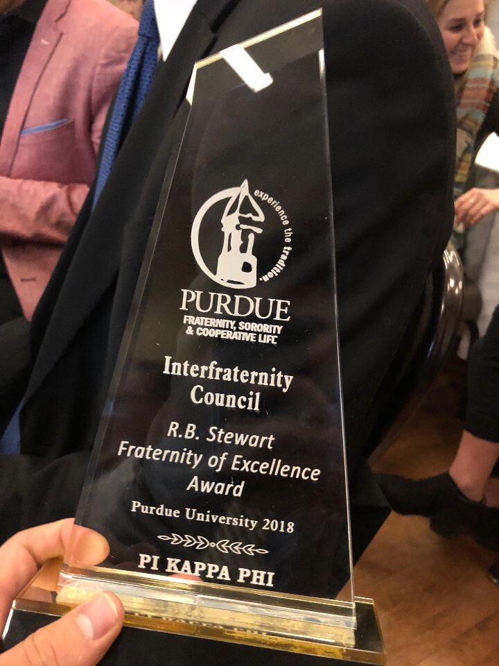 Proud to have been named the top IFC chapter for the 8th time in the last 11 years!