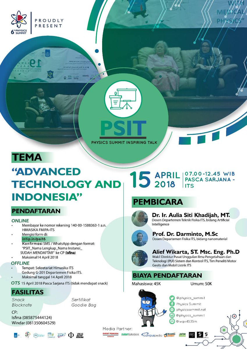 Physics Summit ITS tweet media