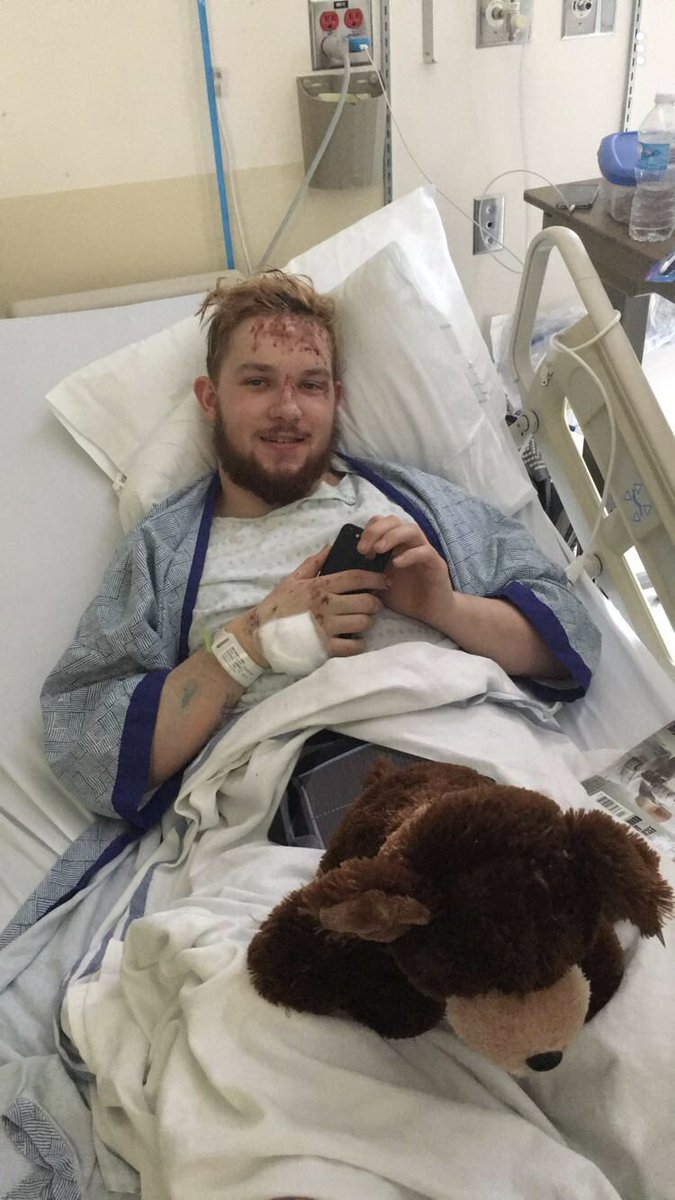 Happy to see you smiling buddy ❤️ #HumboldtStrong #PrayersForHumbolt