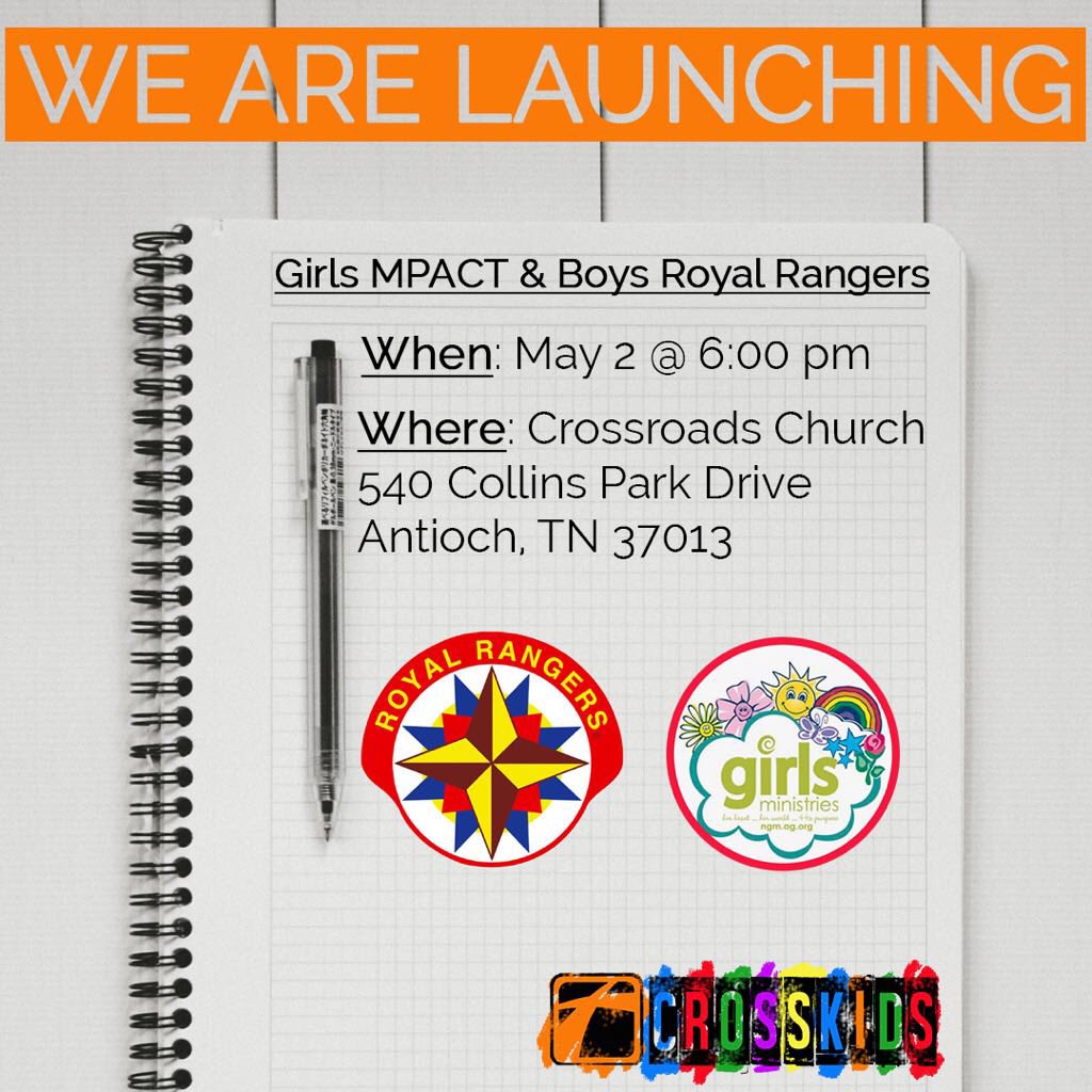 CRAntiochEvents's tweet photo. Who’s ready for MPACT and Royal Rangers?! 🙋🏼‍♀️🙋🏽‍♂️We are so excited to be launching next month! We hope you are planning on joining us! 
•
#crantioch #crantiochevents #crossroadsantioch #mpact #royalrangers #girlsministry #boysministry #kidmin #crosskids #launching https://t.co/YqoeQn2hfz