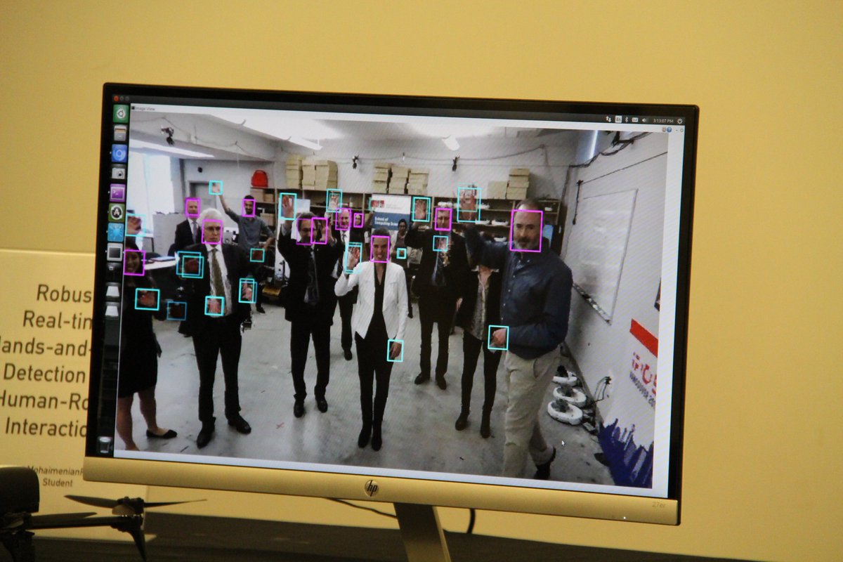 FAS_SFU's tweet photo. Thank you Minister @KirstyDuncanMP for visiting our robotics labs today to see how our students are developing technologies that will allow people to interact with robots in a natural and intuitive manner. https://t.co/shfHSPNrCX