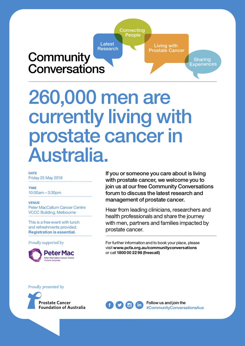 prostate cancer forums australia