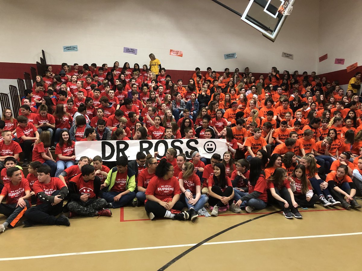 Thank you Dr. David Ross for our PSSA motivational t-shirts.  #bermbuzz. #bermpride.