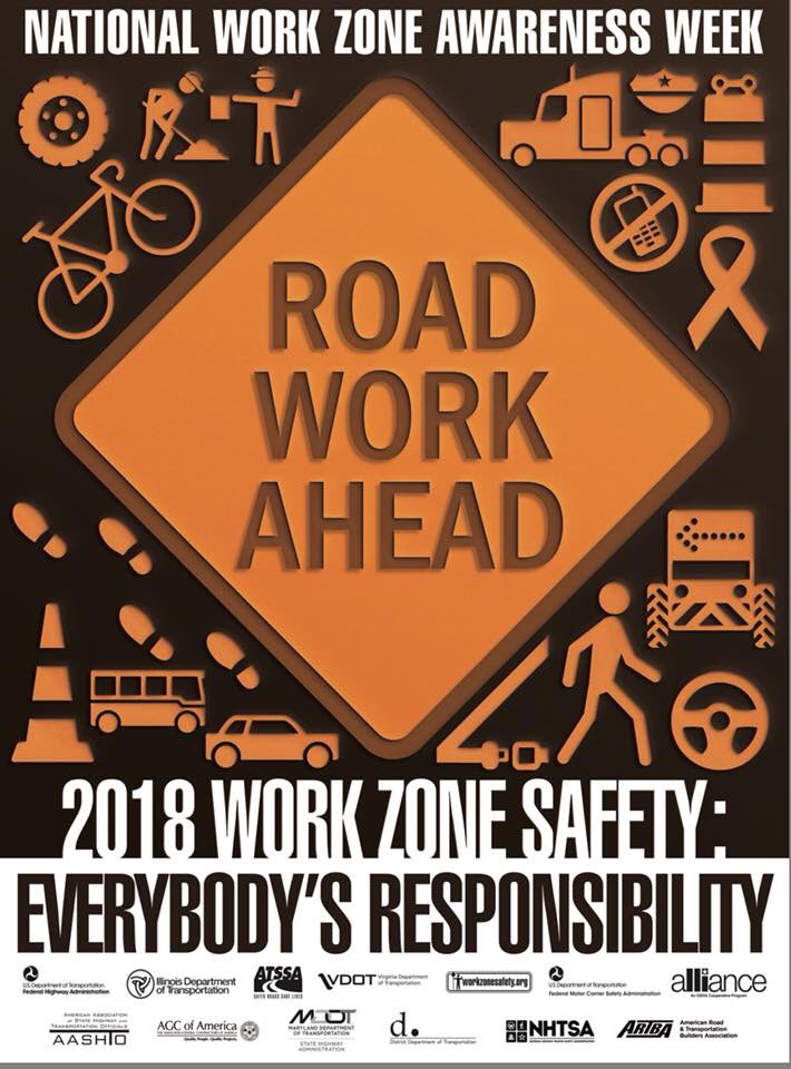 CT_STATE_POLICE's tweet photo. National Work Zone Safety Week begins today to bring attention to safe driving when traveling through highway and roadway work zones. This week, and always, use extra caution and reduce speed in work zones.
See video: https://t.co/iwwuD2pYTH
#ObeyTheOrange #MoveOverCT https://t.co/jn3BjrYq76