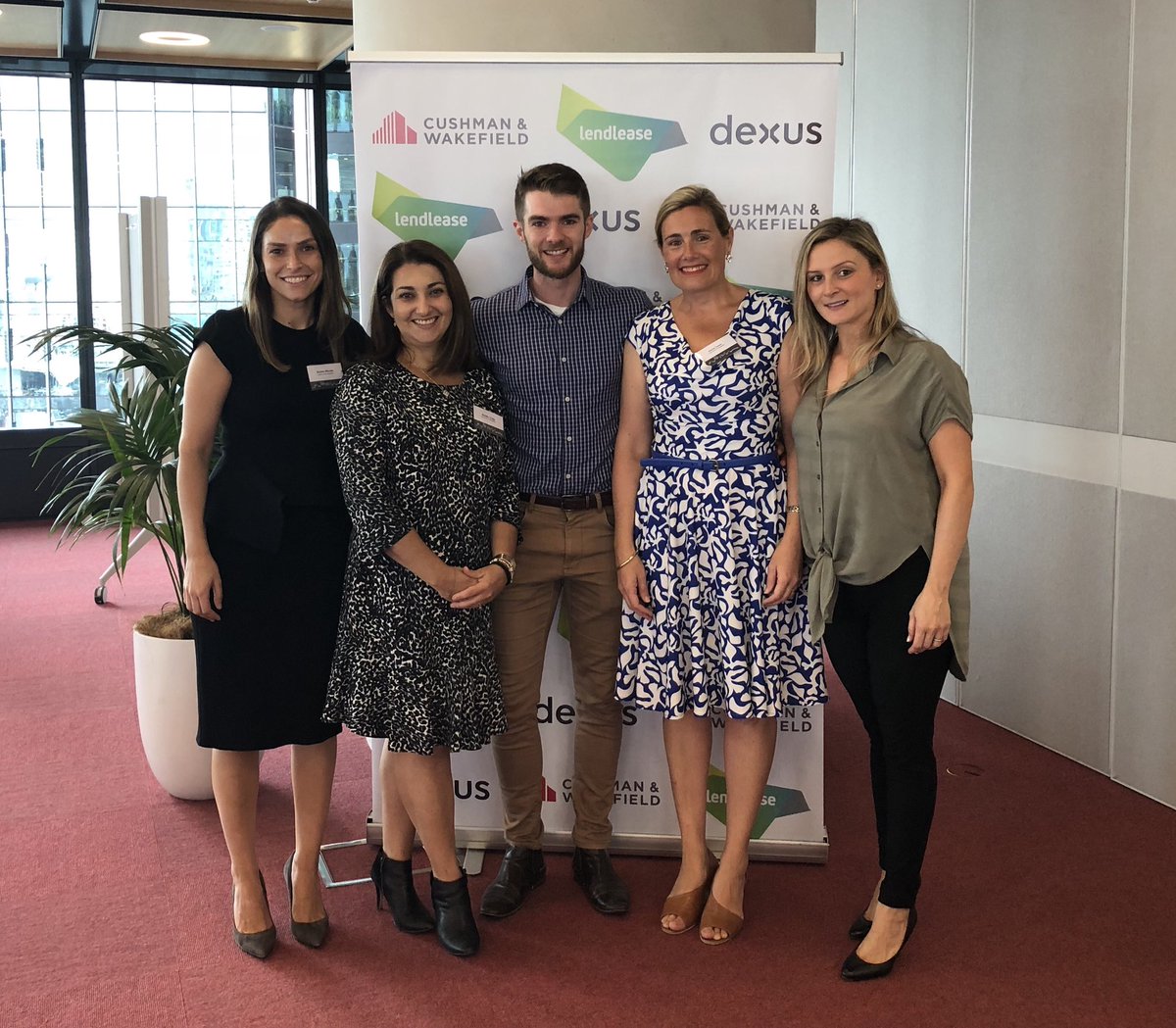 CushWakeAUNZ's tweet photo. Team #CushWake has teamed up with @LendleaseGroup and @Dexus at Building a Future in Property: A Career Expo for Girls. #girlsInProperty https://t.co/HST5hfaYtX