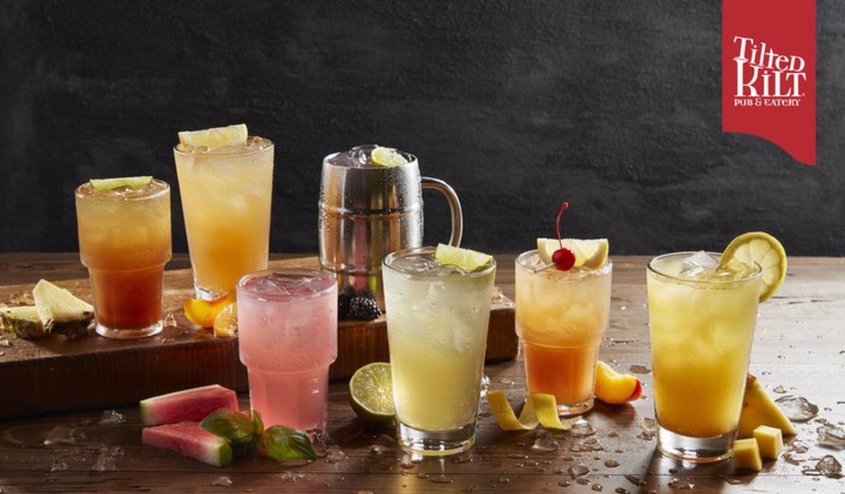 Reinvigorate with a Refresher 🍹 Seven new spring flavors, now available for a limited time at <a href="/TKBocaRaton/">Tilted Kilt Boca</a>