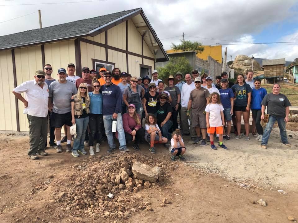 beachpoint's tweet photo. Thanking God for these awesome people who went to Mexico this weekend to help our ministry partners build the lumberyard house! https://t.co/Tf4HaEiJ5n