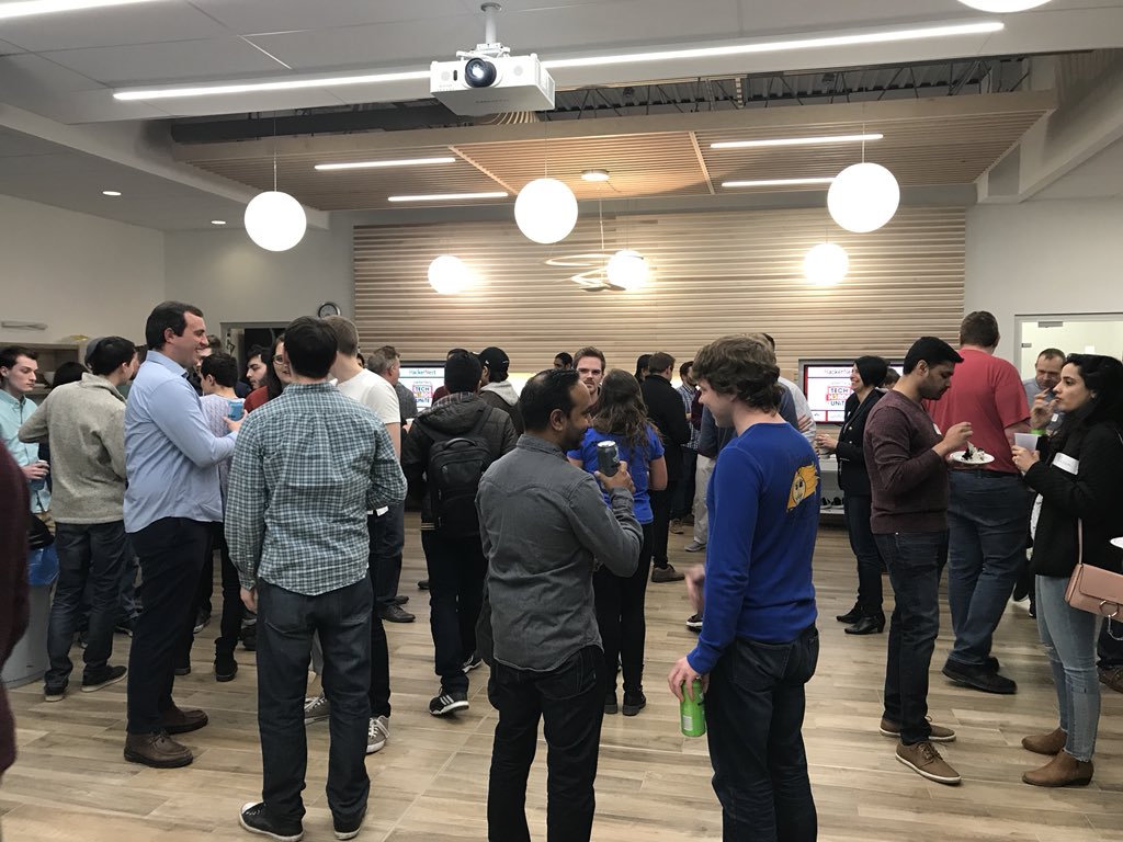 OpencityInc's tweet image. A different kind of problem solving at tonight’s @HackerNest Waterloo #Hackernest