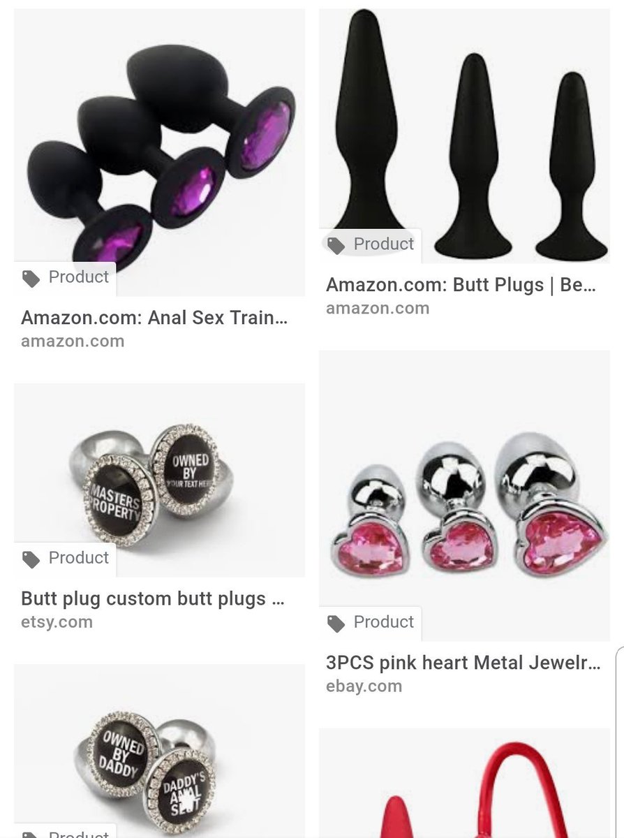 UnlikelyDoorToDoorProducts Butt plugs