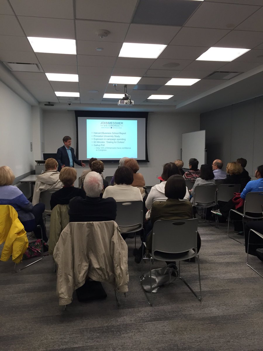 WestCoHuddle's tweet photo. WCH Meet and Greet with @JohnMessmer! #reform https://t.co/8ZdPp6kscb