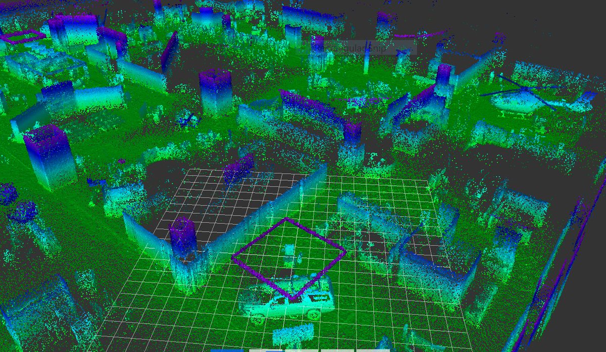quantumvr's tweet photo. Nice parking space on #SAS2018 show floor @Azure @Microsoft government national security SUV - scanned w/ hand held #lidar #missioncloud @GeoSLAMLtd https://t.co/0zUyTUMrLk
