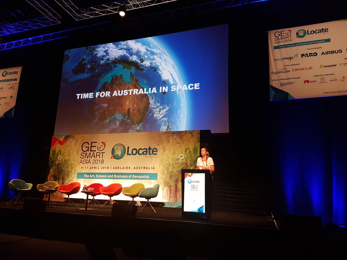 gfunvake's tweet photo. Exciting time for Australia in terms of IoT. #Locate18 https://t.co/SbCS7fLYbs