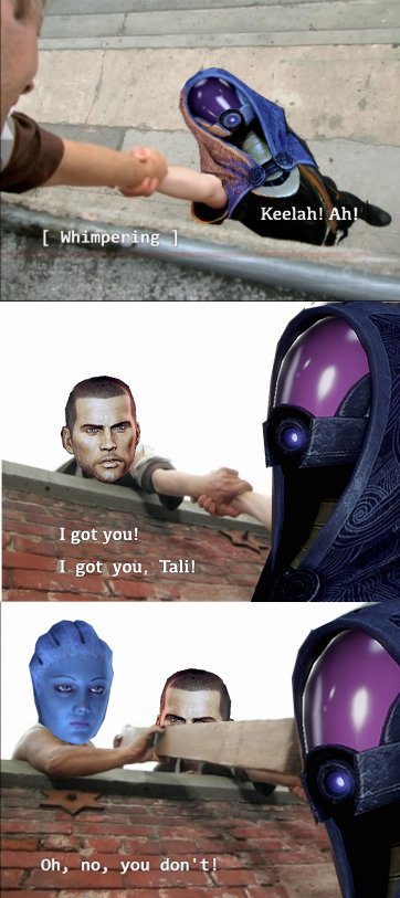 I did it for the blue children.