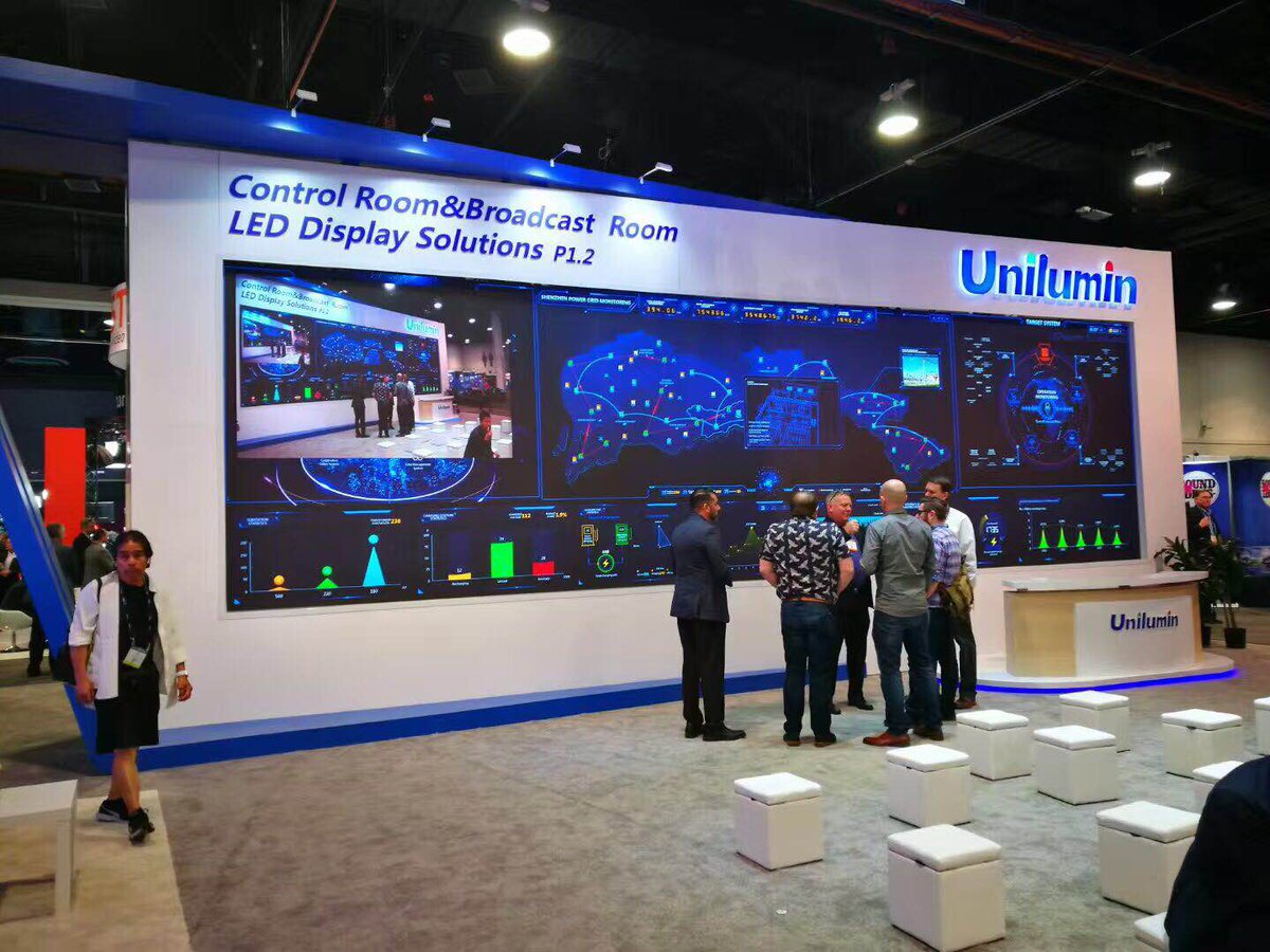 UniluminDisplay's tweet photo. 🎉🎉🎉The first day at NAB!
Unilumin is so glad to meet you all at our booth!
Check the latest LED products and solutions brought by Unilumin, we are here for all your inquiries!
See you tomorrow at Booth NO: C2033🤗
💪💪💪💪🤝🤝🤝🤝
#Unilumingroup #NAB2018 #LEDdisplay https://t.co/4sOECgOL3M