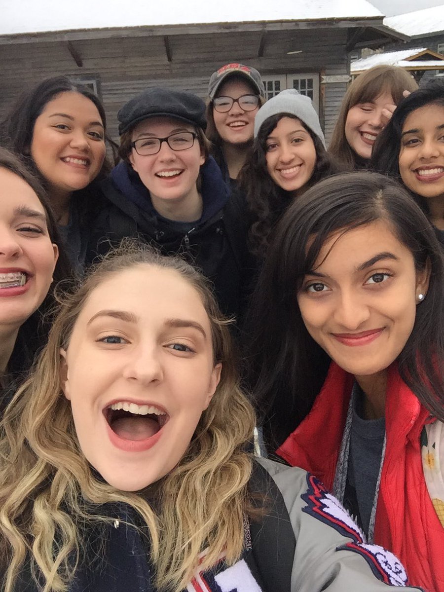 hopiekatherine's tweet photo. in case y'all didn't know, the choir trip was super awesome!!! so happy to have spent quality with my best friends!!💗 https://t.co/ntYGkEmhDl