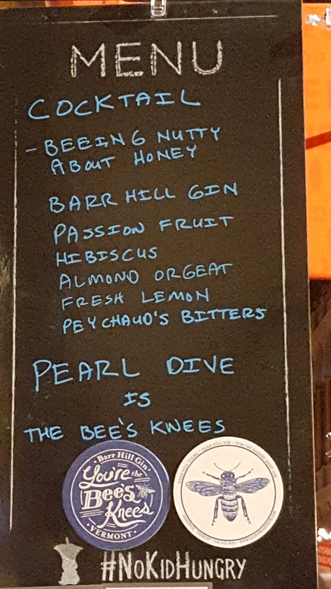 Best beverage of the night at #TOTNDC courtesy of George from <a href="/TiltSideBar/">Tilt Side Bar</a> Absolutely delicious (and I don't usually like gin). <a href="/nokidhungry/">No Kid Hungry</a>