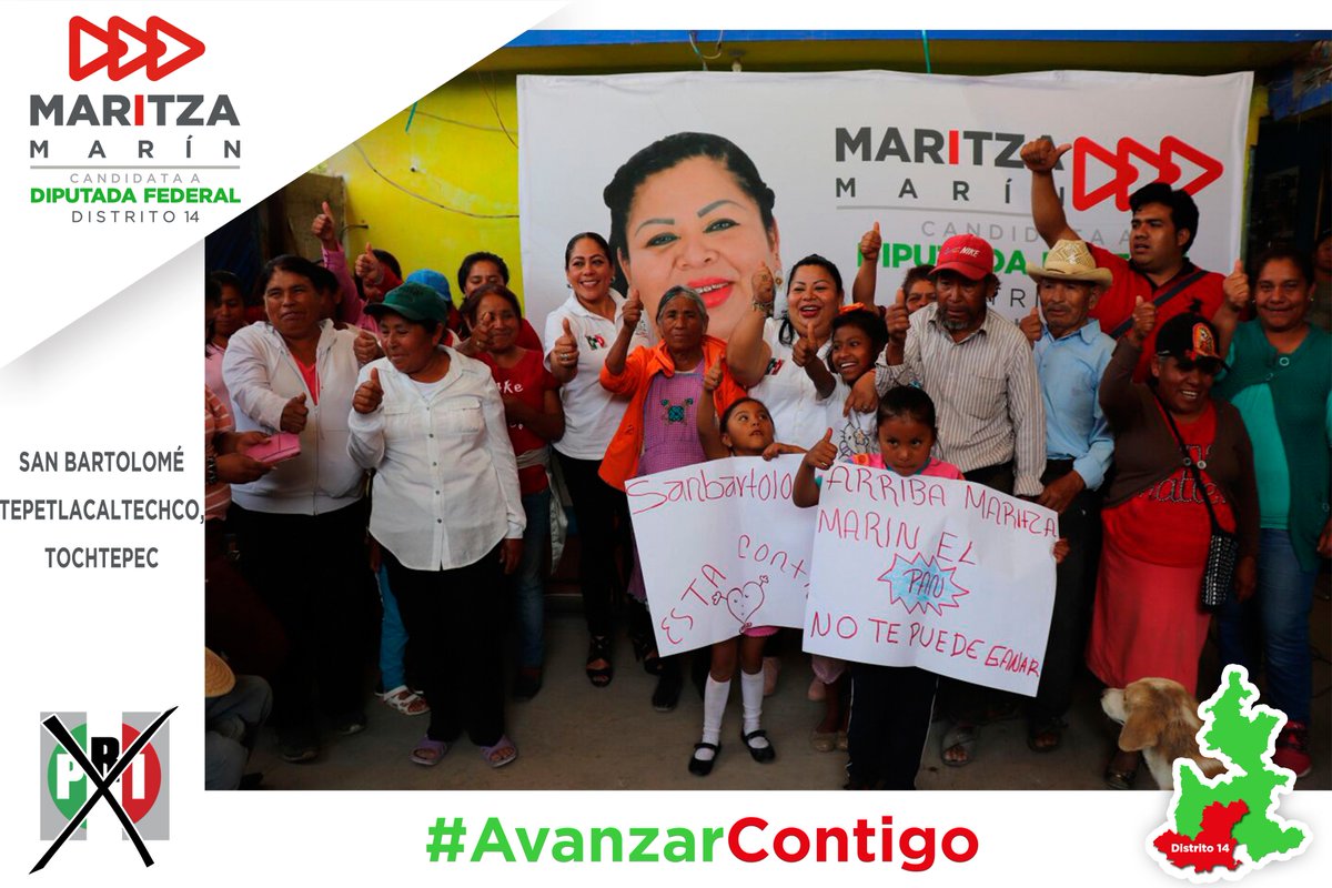 MaritzaMarinM's tweet photo. Una calurosa Bienvenida en la Junta Auxiliar #SanBartoloméTepetlacaltechco, #Tochtepec conviví con su gente, haremos mejor al #Distrito14Federal. Juntos ganaremos este PRImero de julio. #MaritzaConLocalidadSanBartoloméTepetlacaltechco #AvanzarContigo #VamosJuntosAGanar #SomosPRI https://t.co/hbghhEU2bv