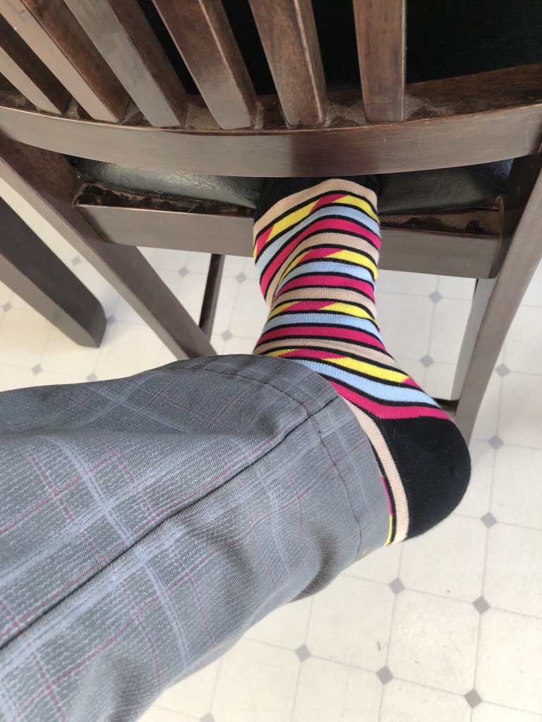 propertiesinYYC's tweet image. #sockgame #fancypants #toomanypatterns